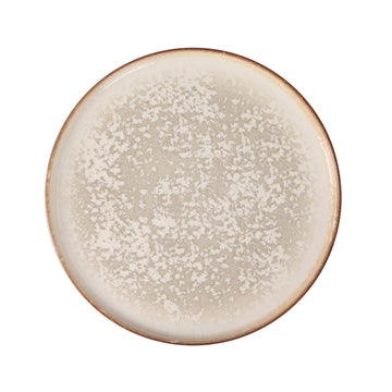 Oneida Cortado Porcelain Plate, 5/8" High, 6/Case - 6 5/16"