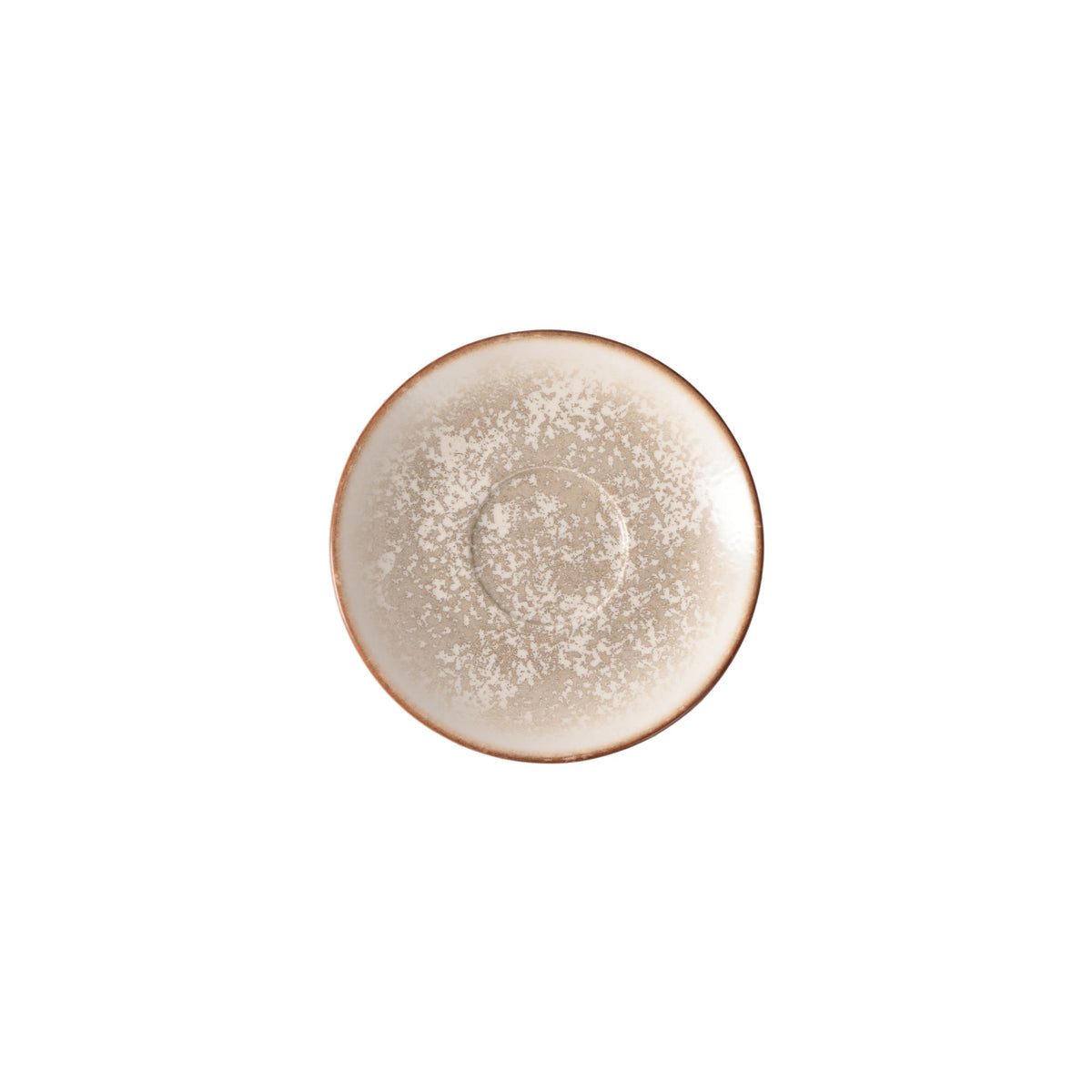 Oneida Cortado Porcelain Saucer - 6 11/16"