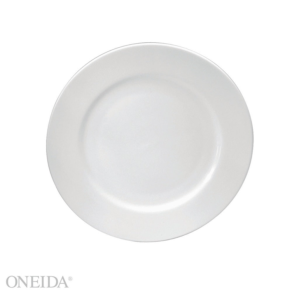 Oneida Gemini Bone China Plate, White - 6 1/4"