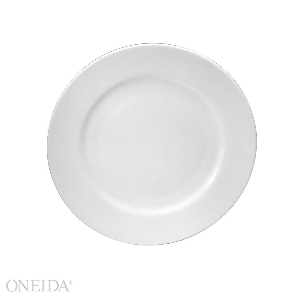 Oneida Gemini Bone China Plate, White - 7 1/2"