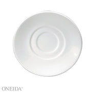 Oneida F1130000500 Gemini Bone China Saucer, 6 1/4" Diameter, White, 36/Case - Default Title