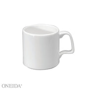 Oneida F1130000563 Gemini Bone China Mug, 11 oz., White, 24/Case - Default Title
