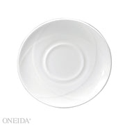 Oneida F1150000500 Vision Bone China Saucer, 6 1/4" Diameter, White, 36/Case - Default Title