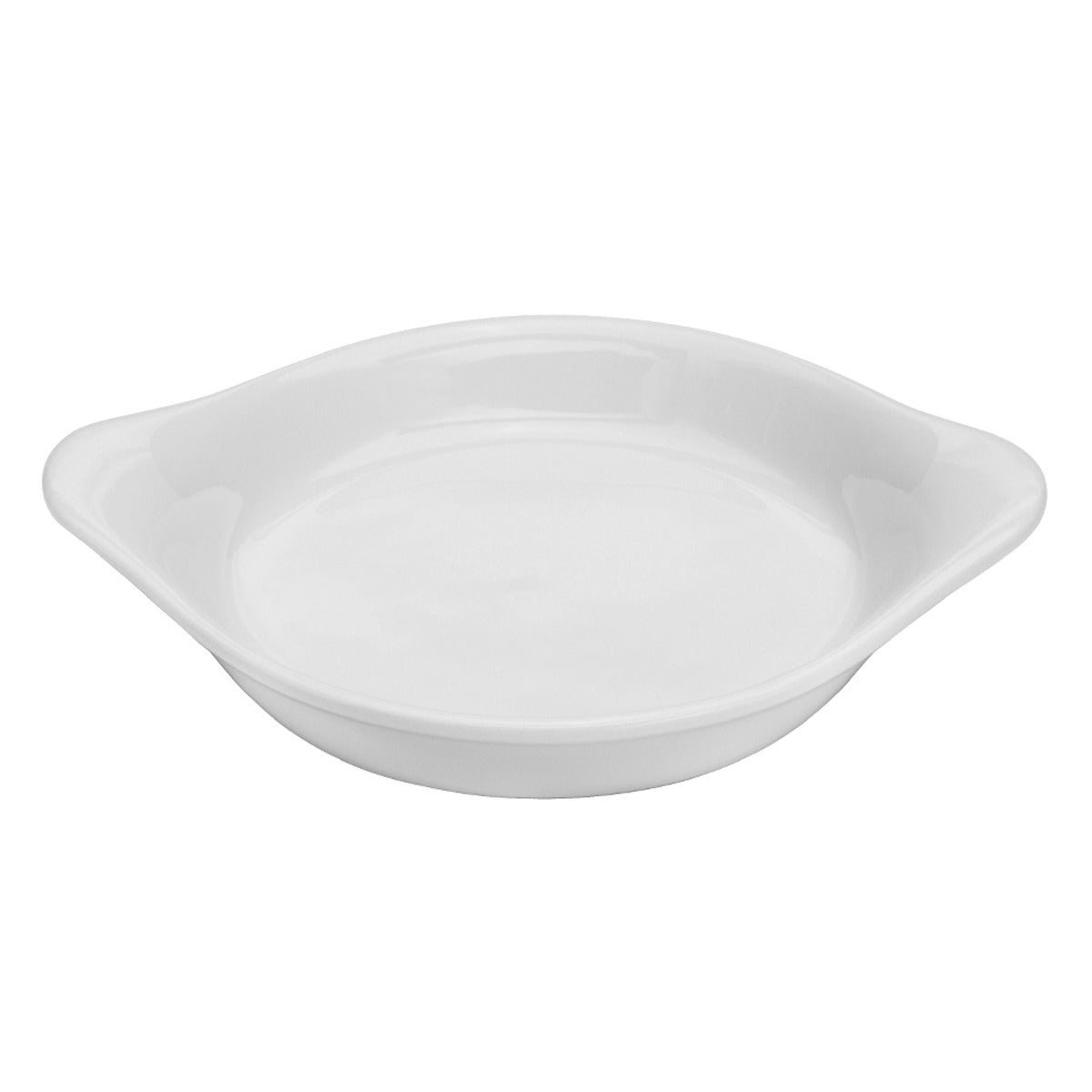 Oneida Tundra China Egg Dish, White - 13.5 oz.
