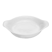 Oneida Tundra China Egg Dish, White - 27 oz.