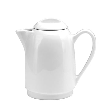 Oneida F1400000860 Tundra China Teapot, 15 oz., White, 12/Case - Default Title