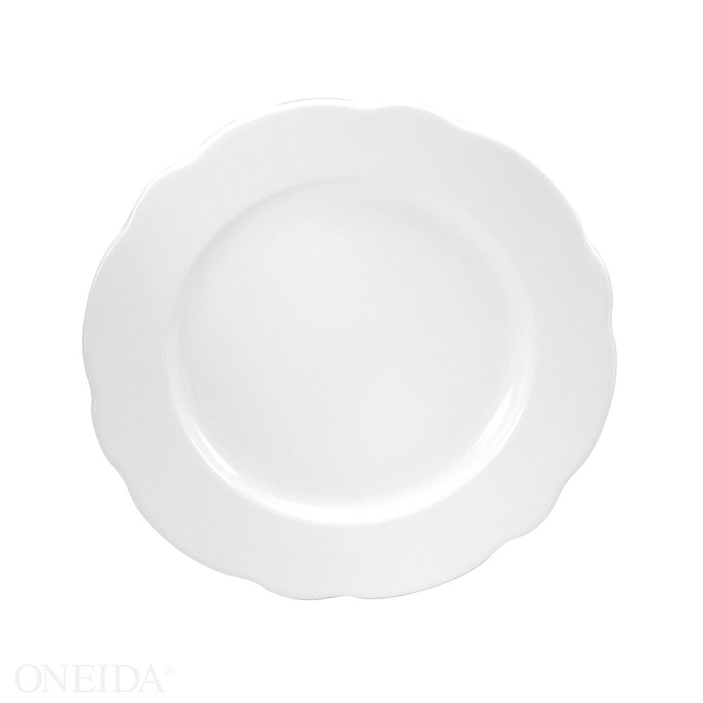 Buffalo Caprice China Plate, White - 6 3/8"
