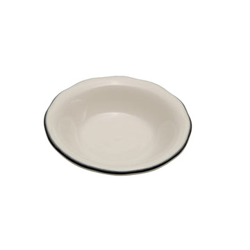 Buffalo Caprice China Fruit Bowl, 4.5 oz., 36/Case - Black White