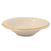 Buffalo Caprice China Fruit Bowl, 4.5 oz., 36/Case - Gold White