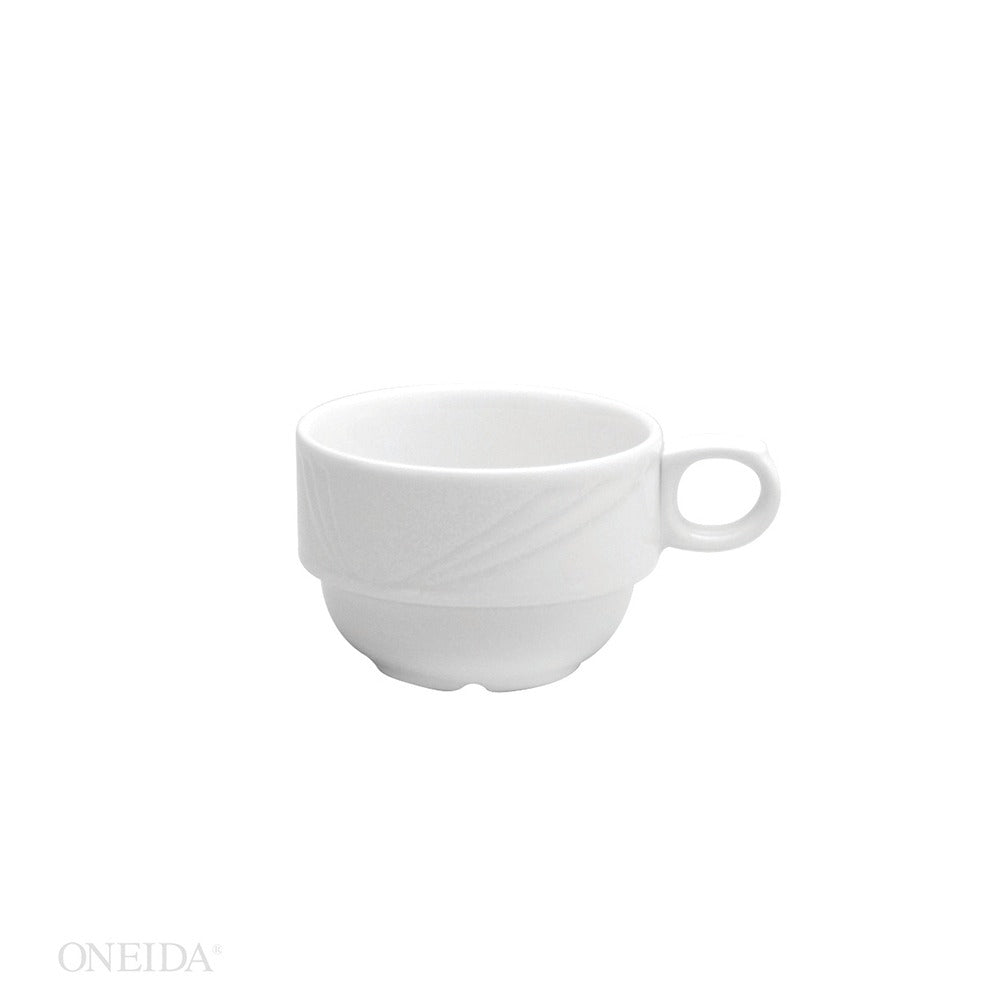 Buffalo Arcadia Porcelain Cup, White, 36/Case - 7.5 oz.