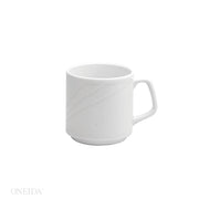 Buffalo Arcadia Porcelain Cup, White, 36/Case - 10 oz.