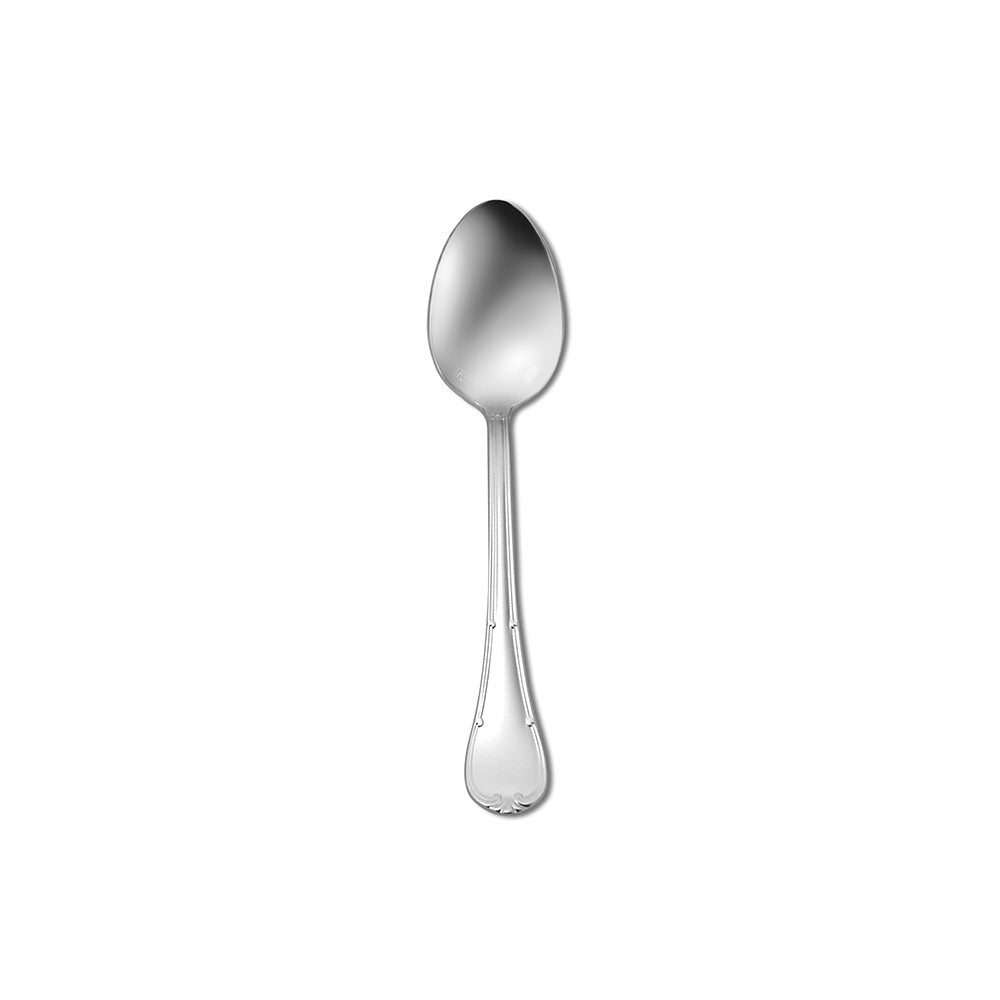 Sant' Andrea Stainless Steel Dessert Fork, Silver, 12/Case - Sant'Andrea 7" Oval Bowl Dessert Spoon