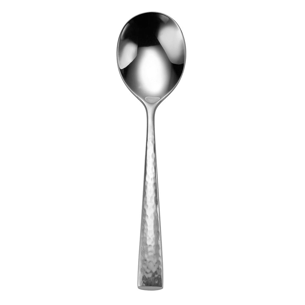 Oneida Cabria Stainless Steel Meat Fork, Silver, 12/Case - 6 1/8" Bouillon Spoon