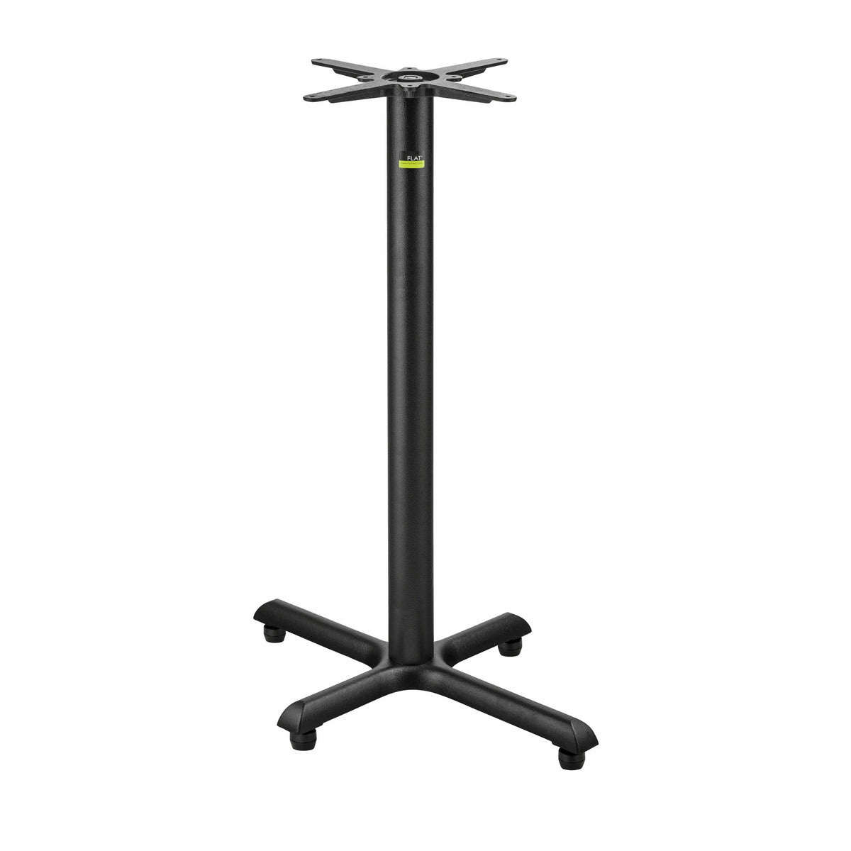 FLAT Tech Table Base, 22" x 22", Black - CT2017