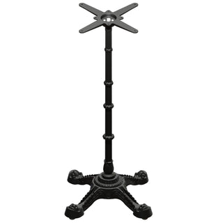 FLAT Tech Table Base, 22 7/8" x 22 7/8", Black - 28 3/8"