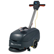 NaceCare Solutions Walk Behind Floor Scrubber, 18" x 18", 120V - Polyurethane Brush