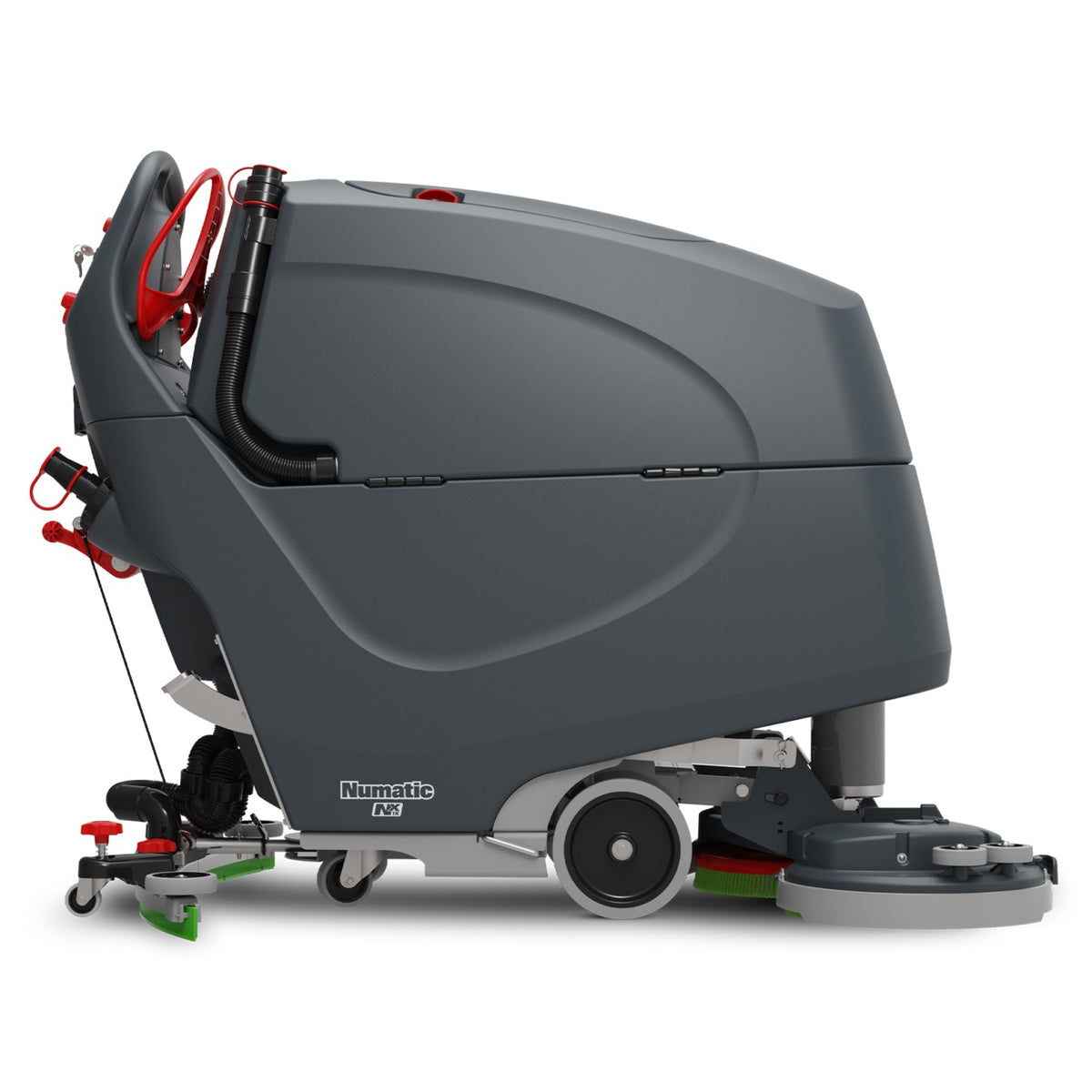 NaceCare Solutions Floor Scrubber, 24" x 26", Gray - photo 3