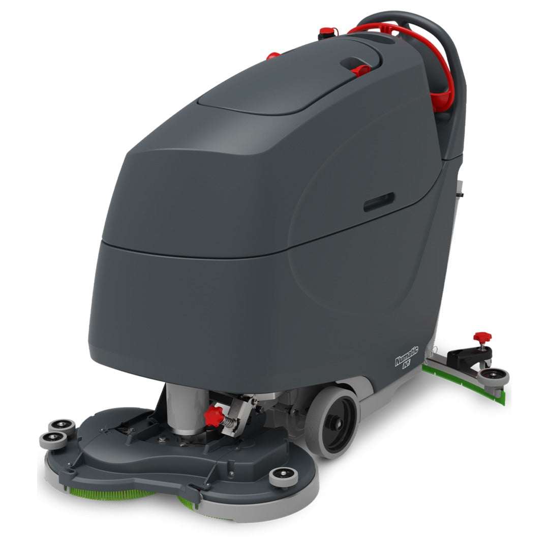 NaceCare Solutions Floor Scrubber, 24" x 26", Gray - 2228/100T 2