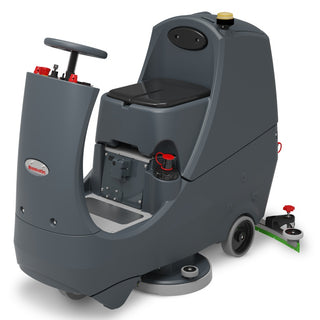NaceCare Solutions Ride-On Floor Scrubber, 30" x 50" - 2128/100T 2 Batteries