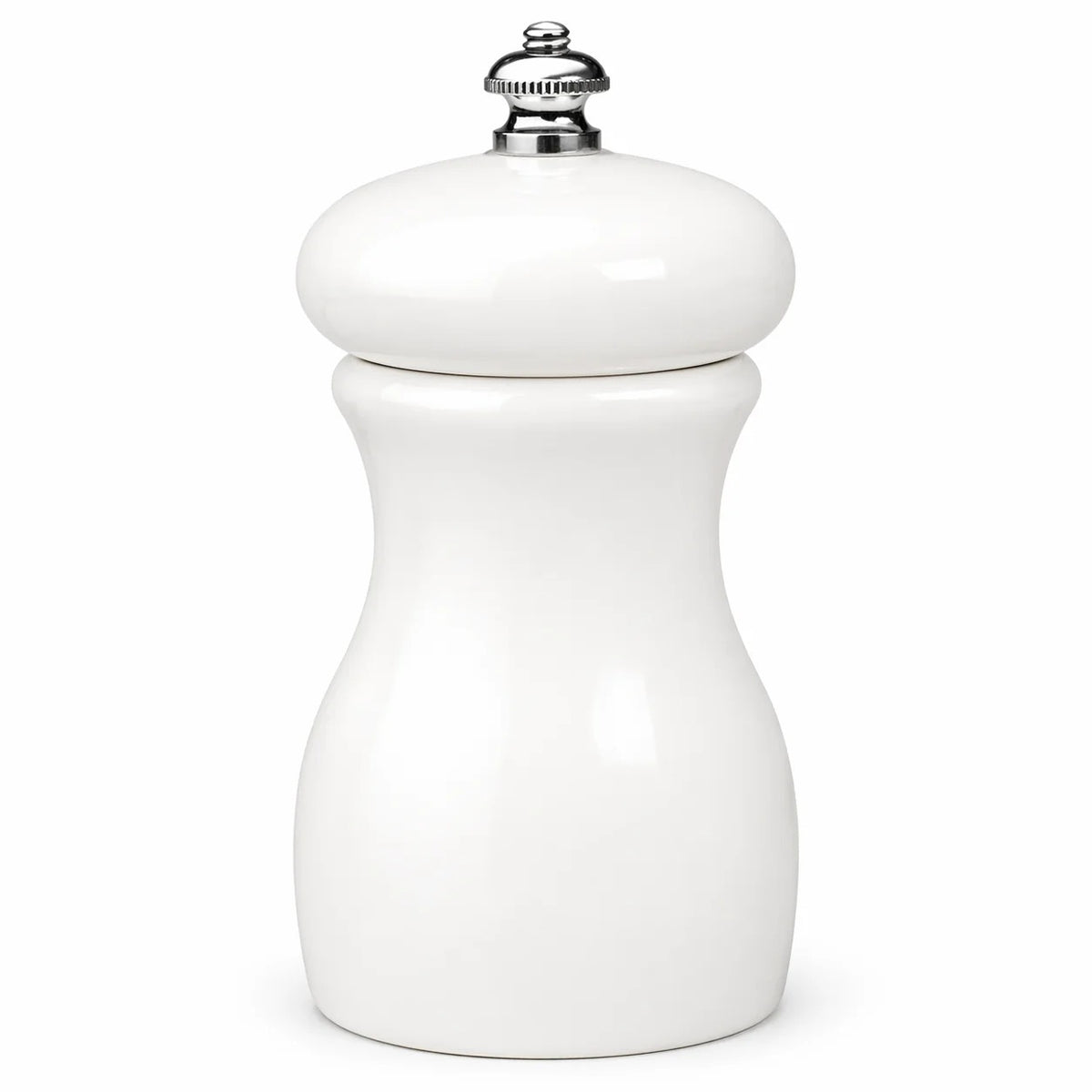 Fletchers' Mill Fletchers’ Mill Marsala Wood Salt Mill, 4" High - White