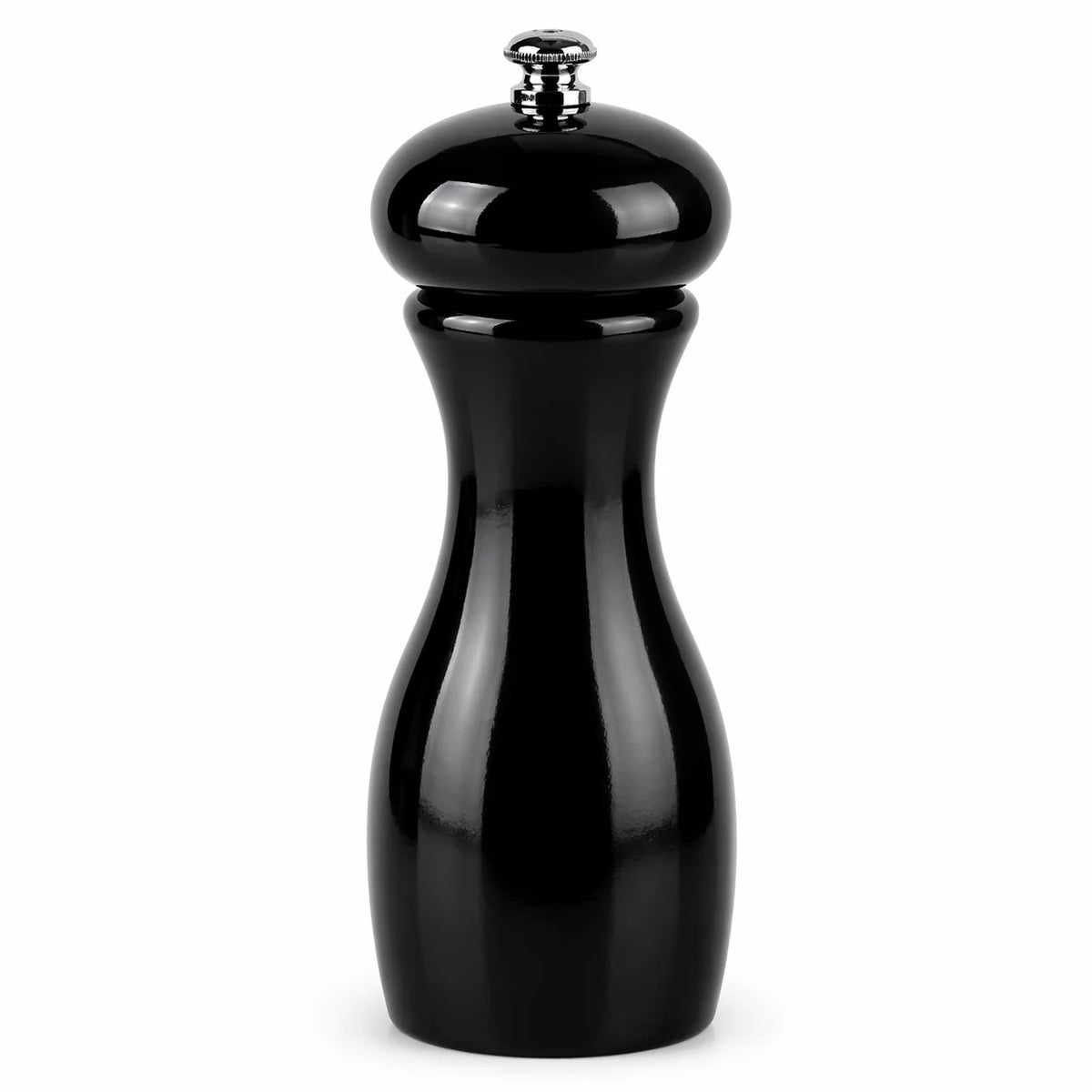 Fletchers' Mill Fletchers’ Mill Marsala Wood Salt Mill, 7" High - Black