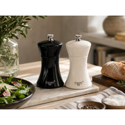 Fletchers' Mill SIE04PM21 Sierra Wood Pepper Mill, 4" High, Black - photo 2