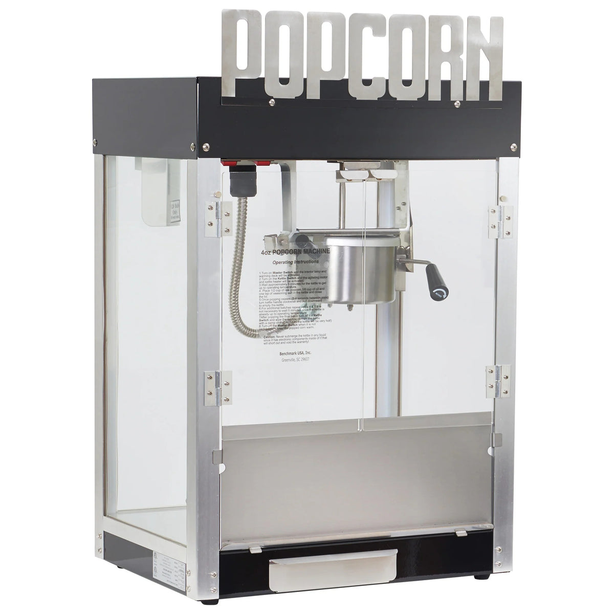 Benchmark USA 11065 Popcorn Machine, 20" Wide, 120V - Default Title