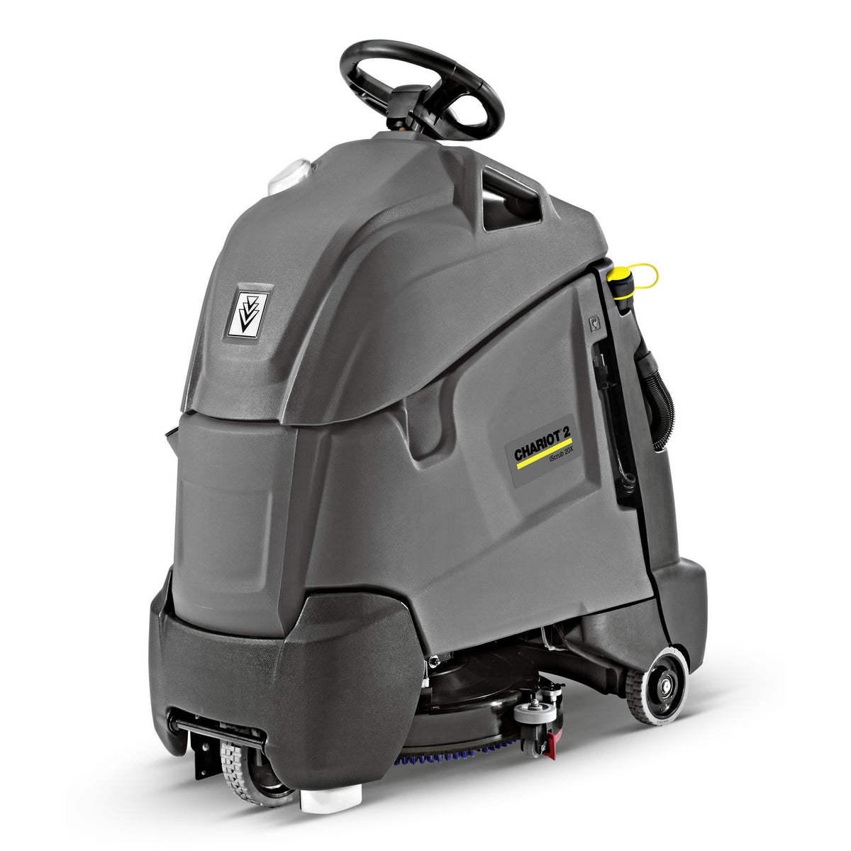 Karcher 1.008 Floor Scrubber, 27 3/16" x 44", Gray - 1,080W