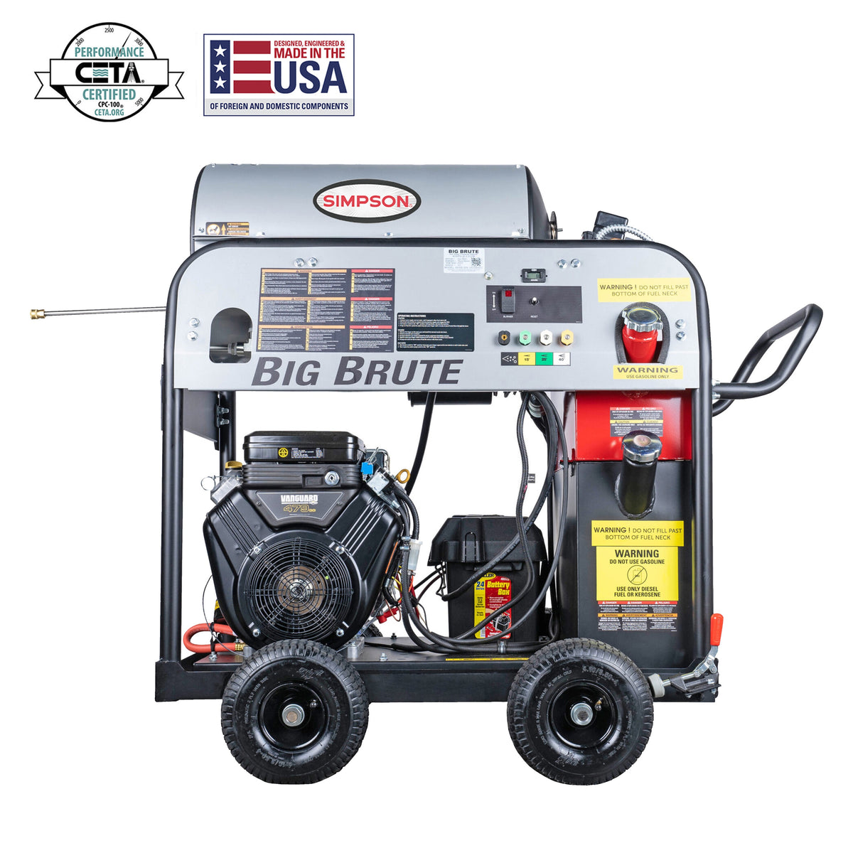 Simpson 65105 Steel Pressure Washer - Default Title