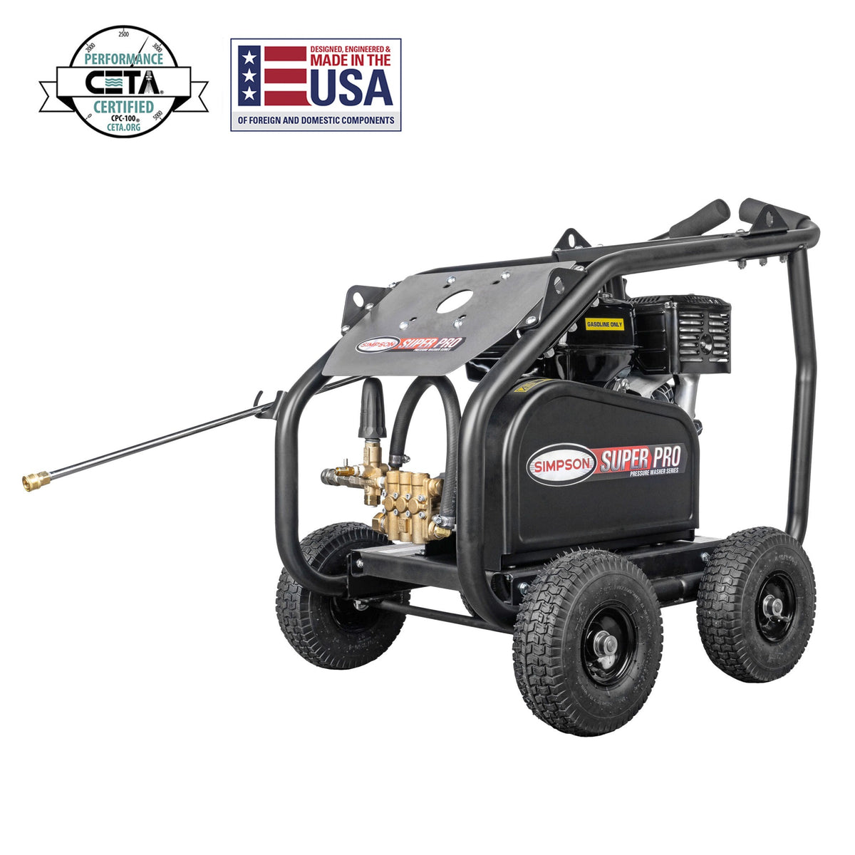 Simpson 65209 Steel Pressure Washer, 28" x 39" - Default Title