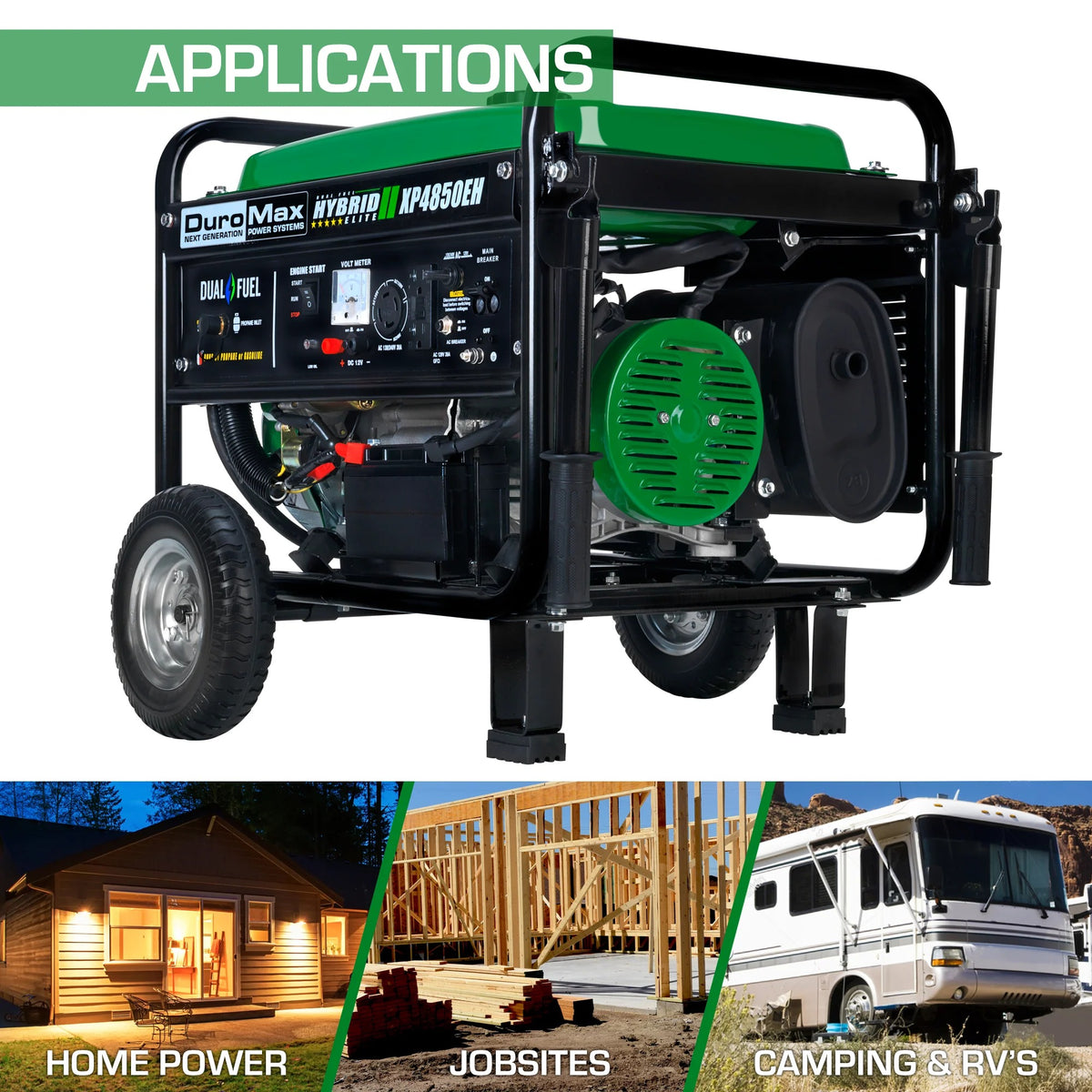 DuroMax DS5500EH Generator, 24" Wide - photo 5