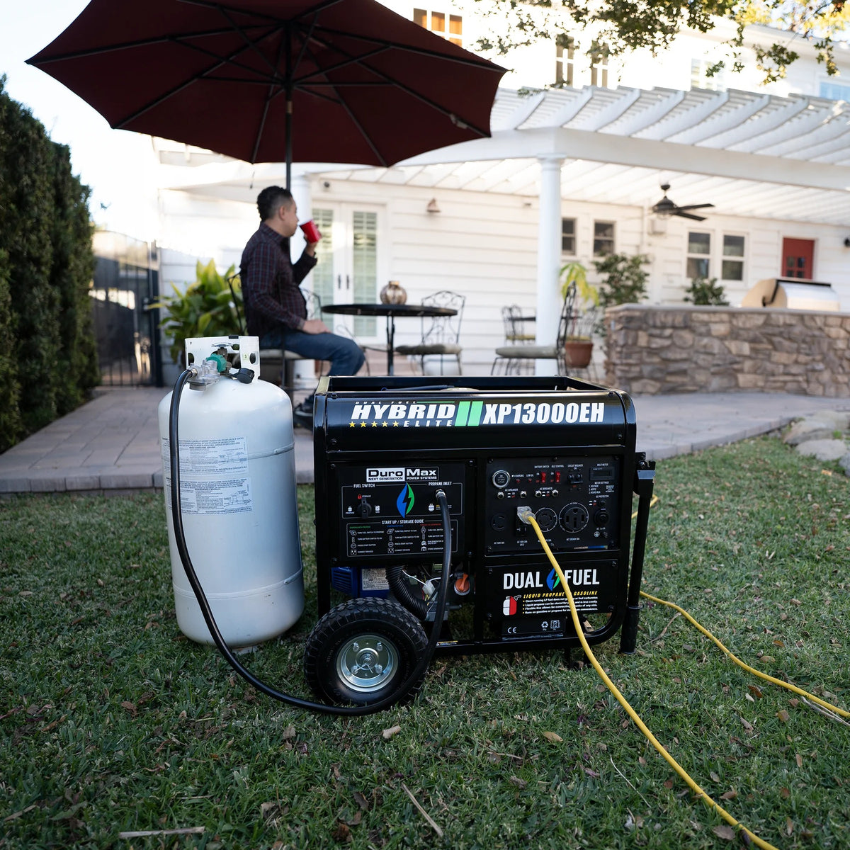 DuroMax XP13000EH Generator, 40" Wide, 120/240V - photo 4