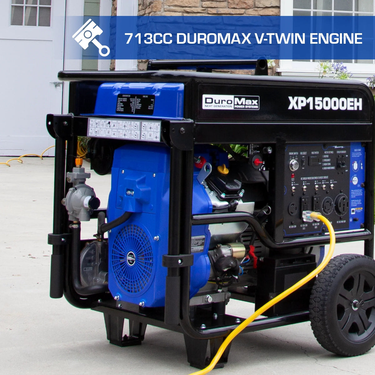 DuroMax XP15000EH Generator, 35" Wide, 120V - photo 8