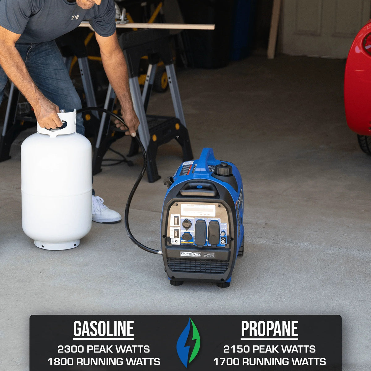 DuroMax XP2300iH Inverter Generator, 14" x 22", 120V - photo 2