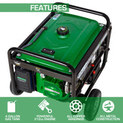 DuroMax XP4850EH Generator, 24" Wide, 120V - photo 2