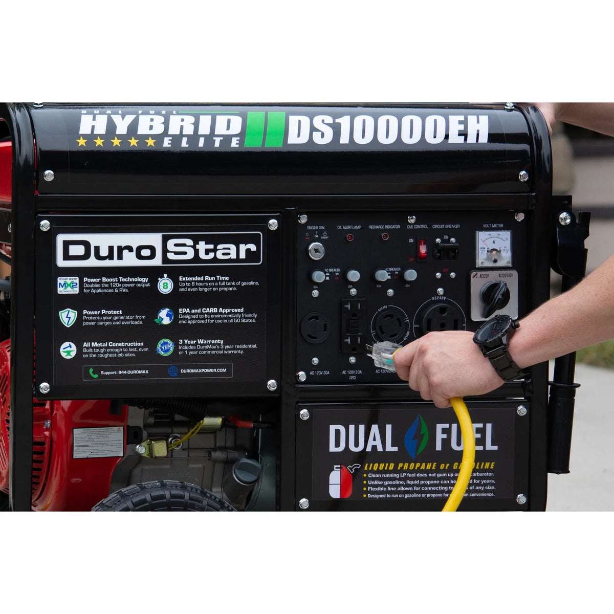 DuroMax XP5500EH Generator, 24" Wide, 120V - photo 9