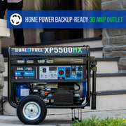 DuroMax XP5500HX Portable Generator, 23" x 25", 120/240V - photo 5