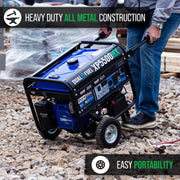 DuroMax XP5500HX Portable Generator, 23" x 25", 120/240V - photo 7