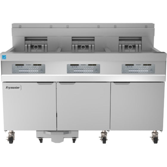 Frymaster 31814EF Electric Floor Fryer, 180 lb. Capacity, 240V 3 phase - CM3.5 Controls