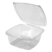 Genpak Deli Container, Clear - 8 1/2" x 8" x 3 1/4"