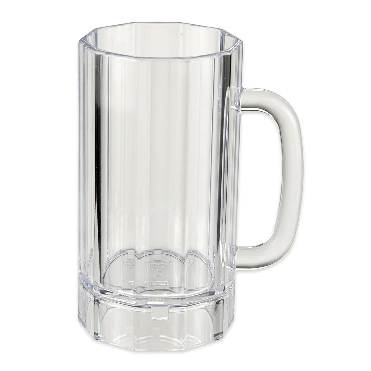 G.E.T. Enterprises Polycarbonate Beer Mug, 6 1/4" High, Clear - 20 oz.