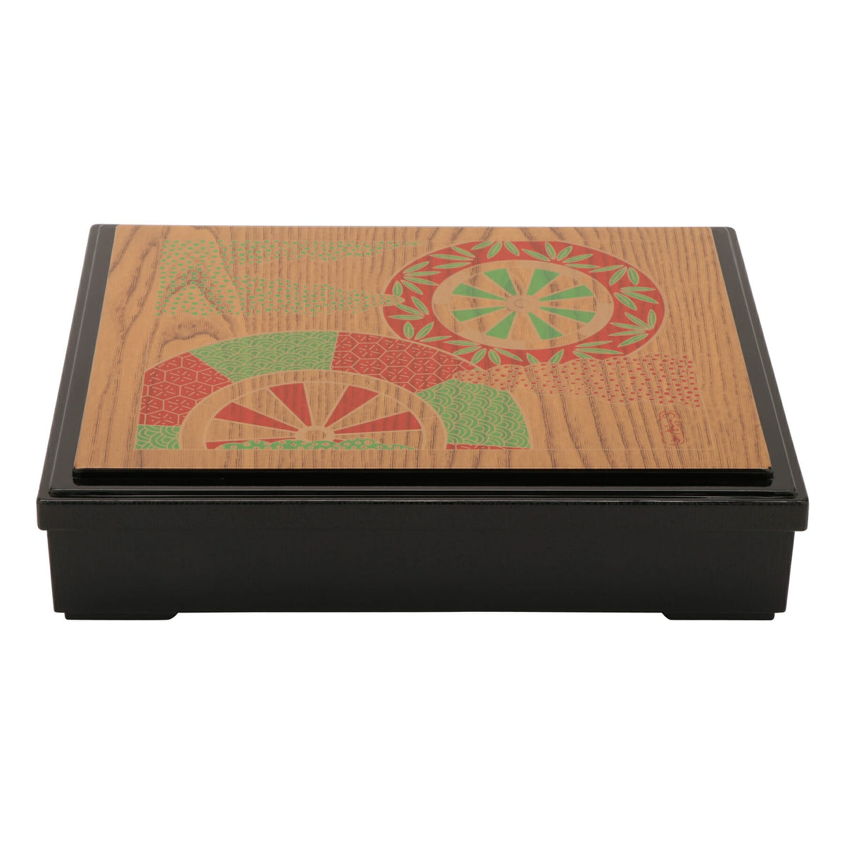 G.E.T. Enterprises 00219-F ABS Plastic Bento Box, 8 1/4" x 10 1/2", 12/Pack - Default Title