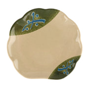 G.E.T. Enterprises 139-TD GET Japanese Traditional Melamine Plate, 8" Diameter, Beige, 12/Case - photo 2