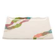 G.E.T. Enterprises 142-24-CO GET Contemporary Melamine Plate, 6 1/2" x 9 1/4", White, 12/Pack - Default Title