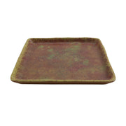 cheforward 20031 Savor Melamine Plate, 6" x 6", 24/Case - Brown