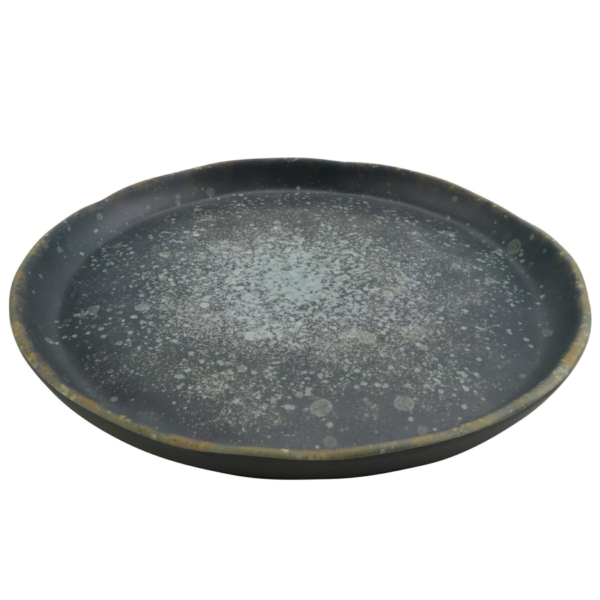 cheforward 21141 Savor Melamine Plate, 10" Diameter, 12/Case - Dusk Spruce