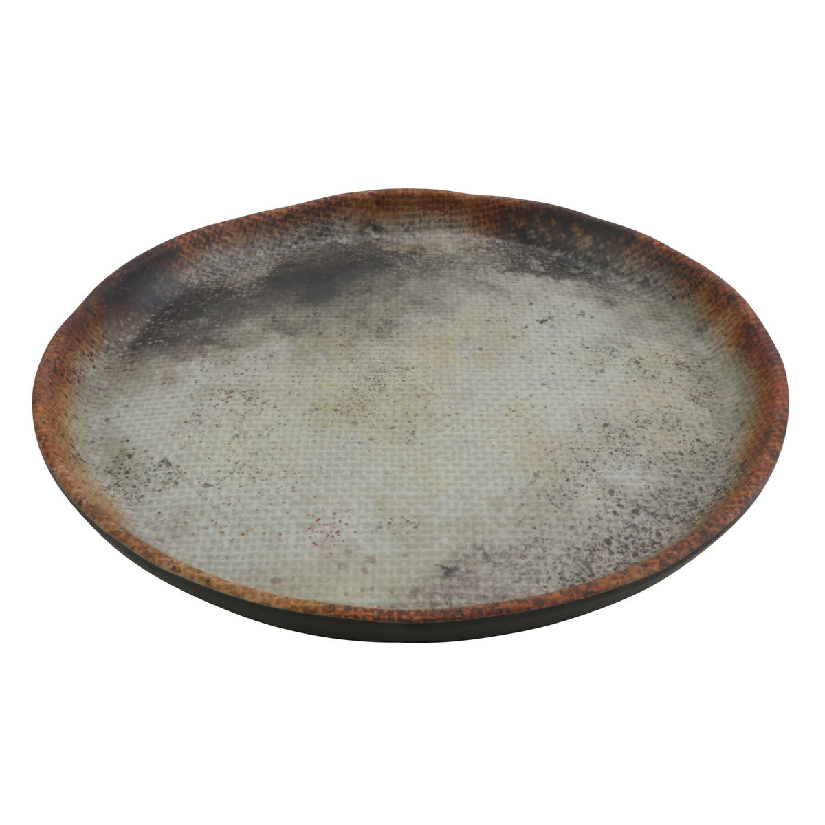 cheforward 21141 Savor Melamine Plate, 10" Diameter, 12/Case - Woven