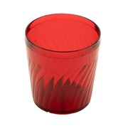 G.E.T. Enterprises 2209-1 GET Tahiti Plastic Tumbler, 9 oz., 72/Case - Red