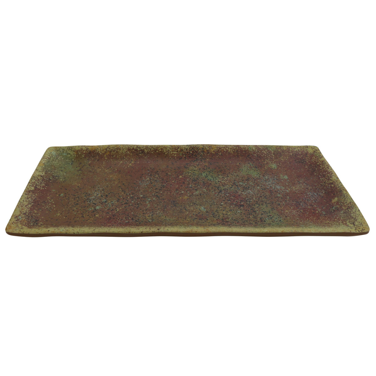 cheforward 23123 Savor Melamine Plate, 5 1/8" x 12", 12/Case - Brown
