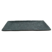 cheforward 23123 Savor Melamine Plate, 5 1/8" x 12", 12/Case - Black